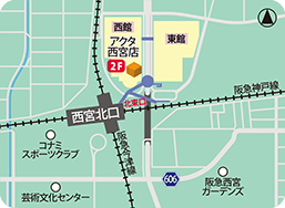 アクタ西宮店MAP