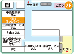 明石大久保駅前店フロアMAP