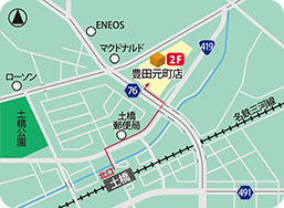 豊田元町店MAP